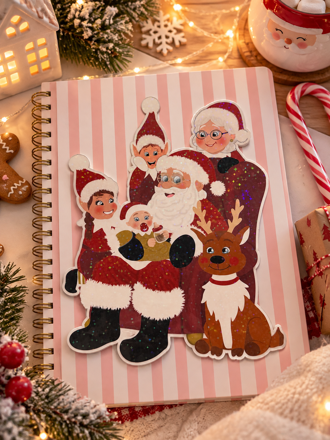 Maxi Sticker holographique – Magie des Lutins