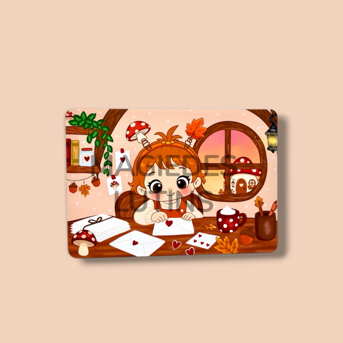 Carte de journaling Pirouette 🍄