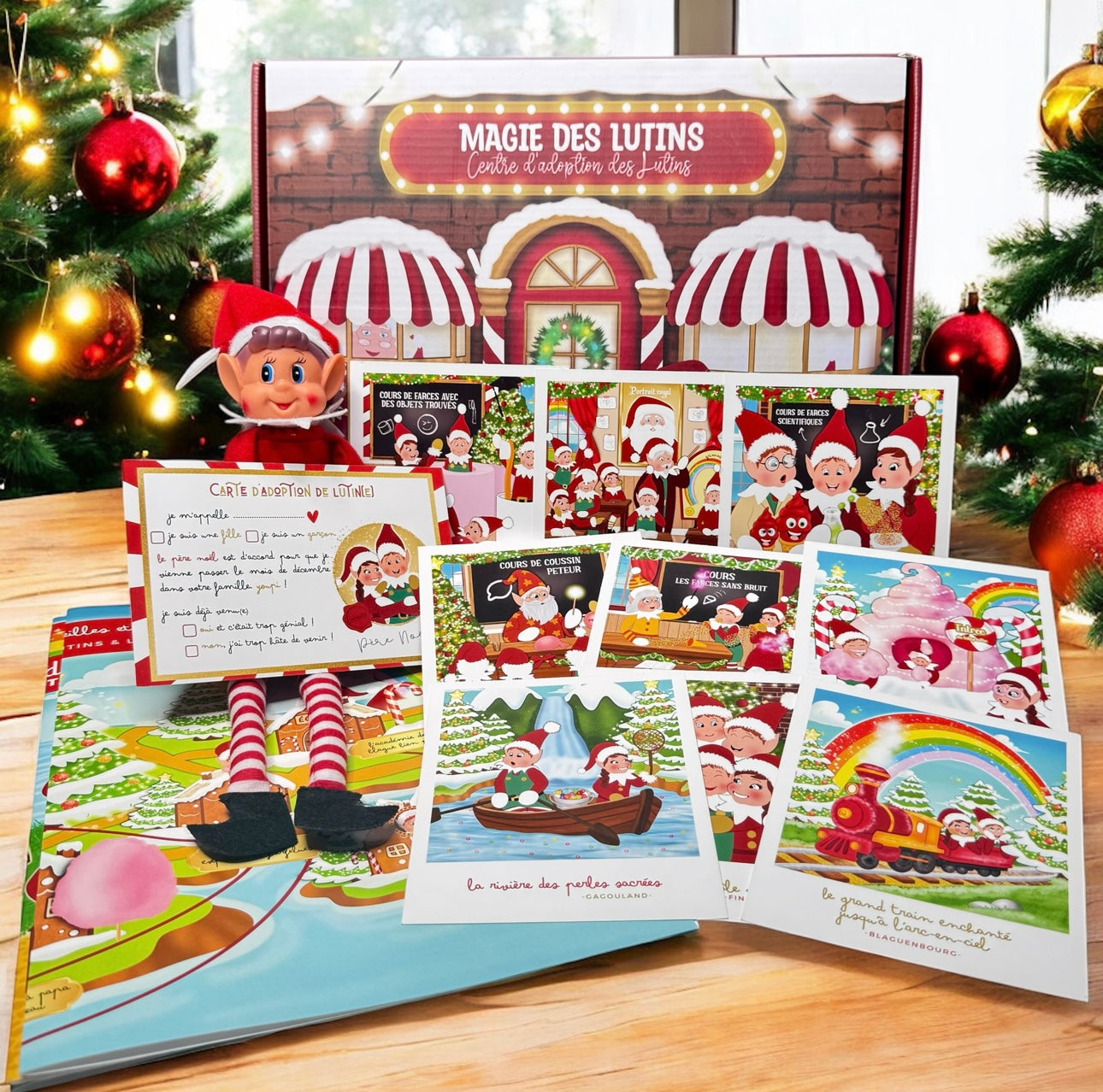 Box d’Arrivée des Lutins Farceurs