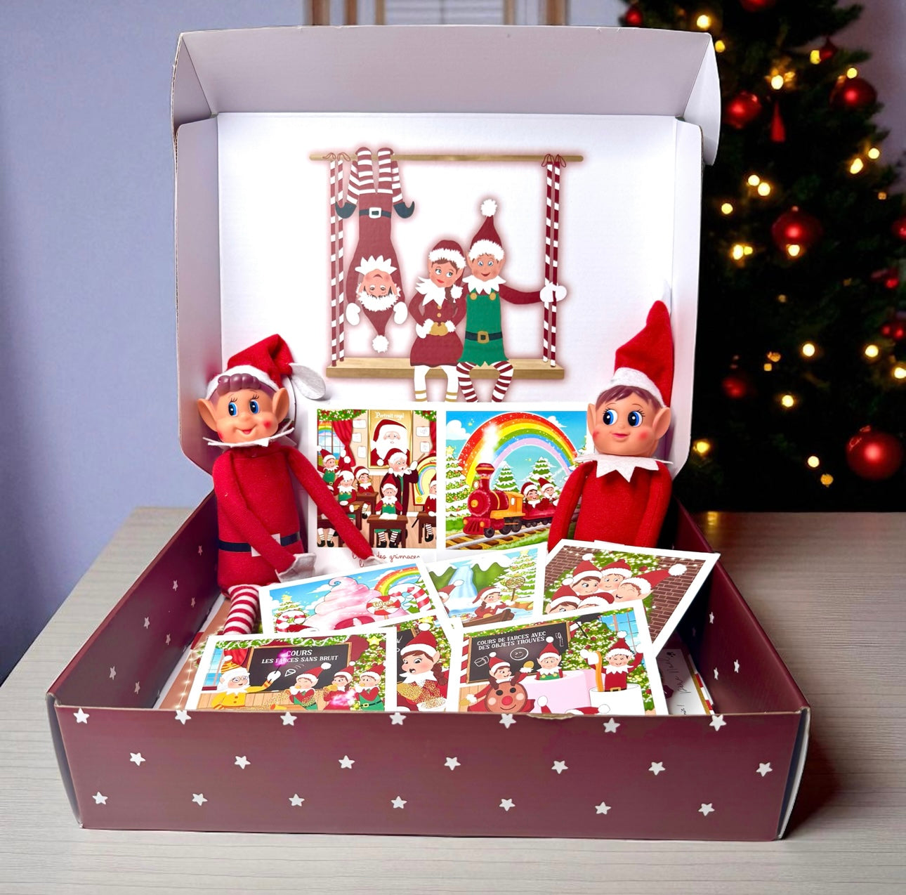 Box d’Arrivée des Lutins Farceurs