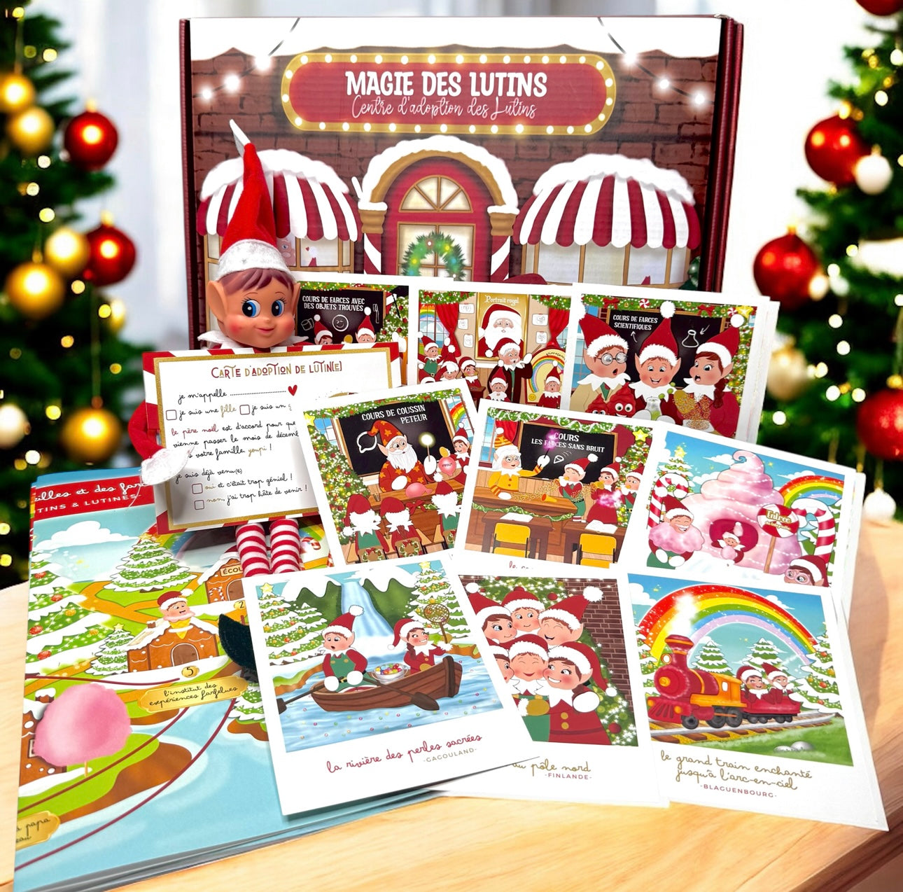 Box d’Arrivée des Lutins Farceurs