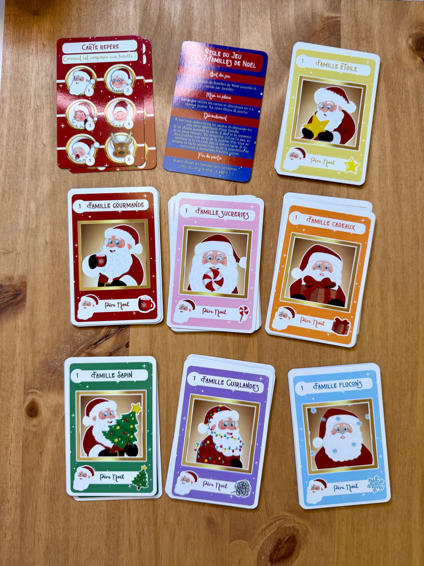 Jeu des 7 Familles – Édition Magie du Pôle Nord