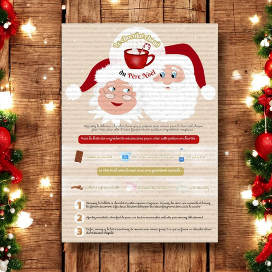 Recette du chocolat chaud préféré du Père Noël