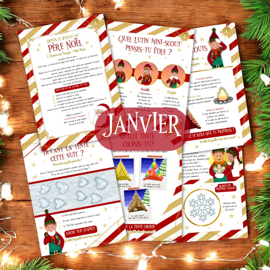 Kit mensuel mini-scouts - édition 2026 ✨