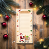 Liste de courses de Noël