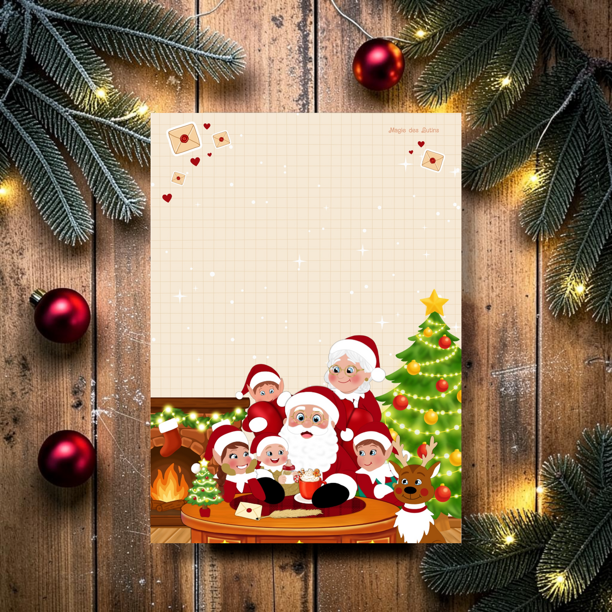 Bloc-note de la famille Noël