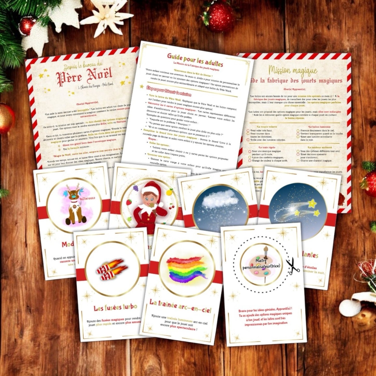 L'Atelier mensuel du Père Noël : Février à Septembre - Magie des Lutins Farceurs