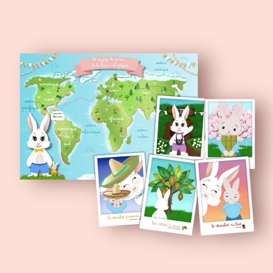 Le voyage de Pinou et du lapin de Pâques - Magie des Lutins Farceurs